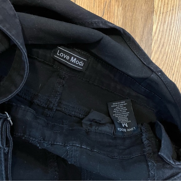 Black skinny overalls - Picture 4 of 5